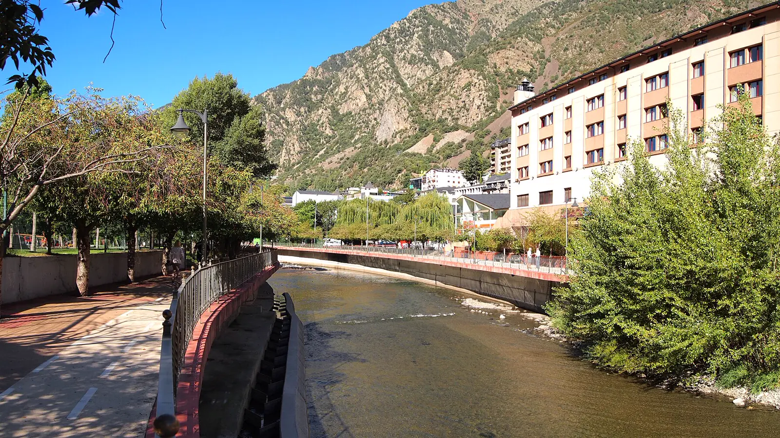 Andorra la Vella city view