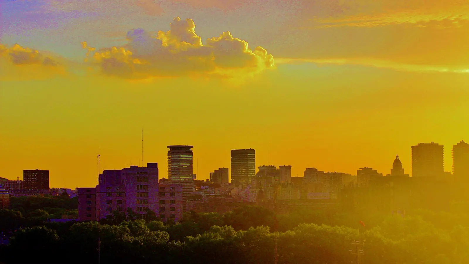 Buenos Aires city view