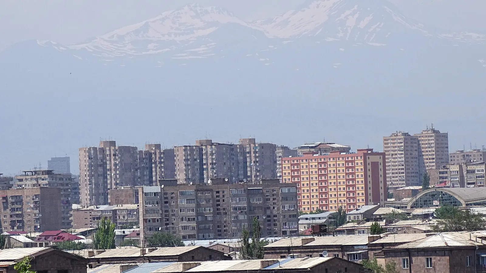 Yerevan city view