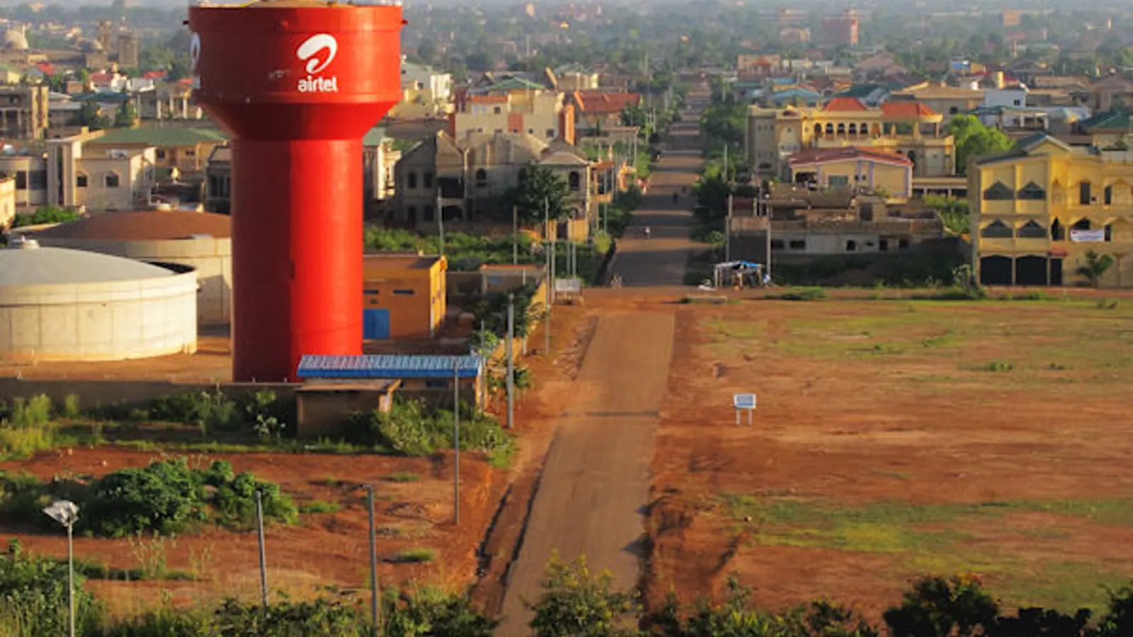 Ouagadougou city view