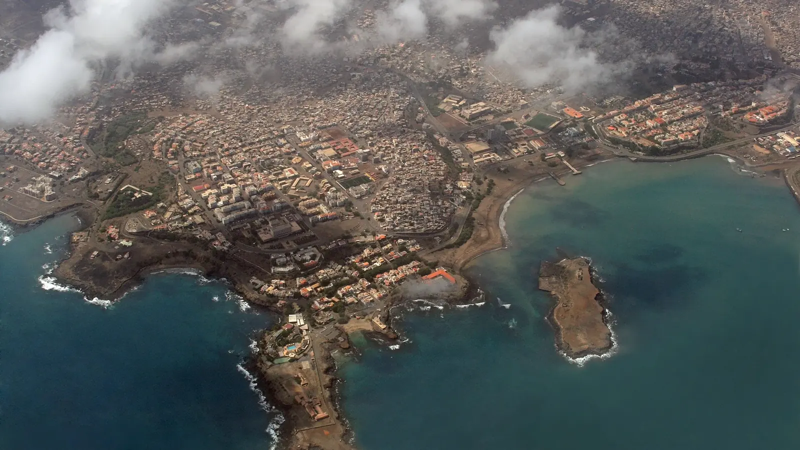 Praia city view