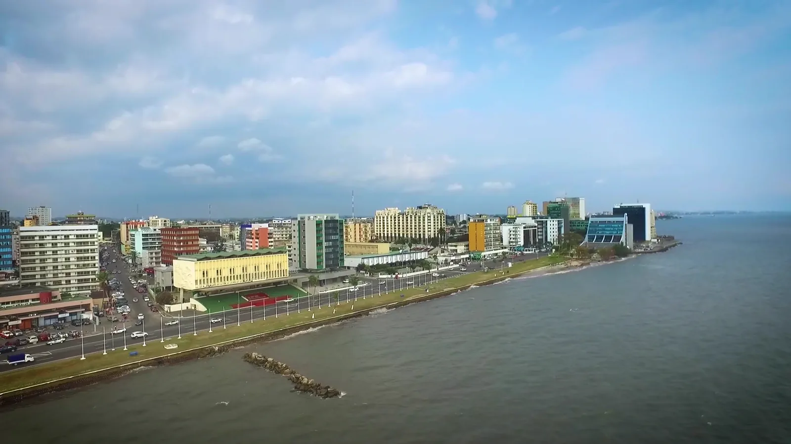 Libreville city view