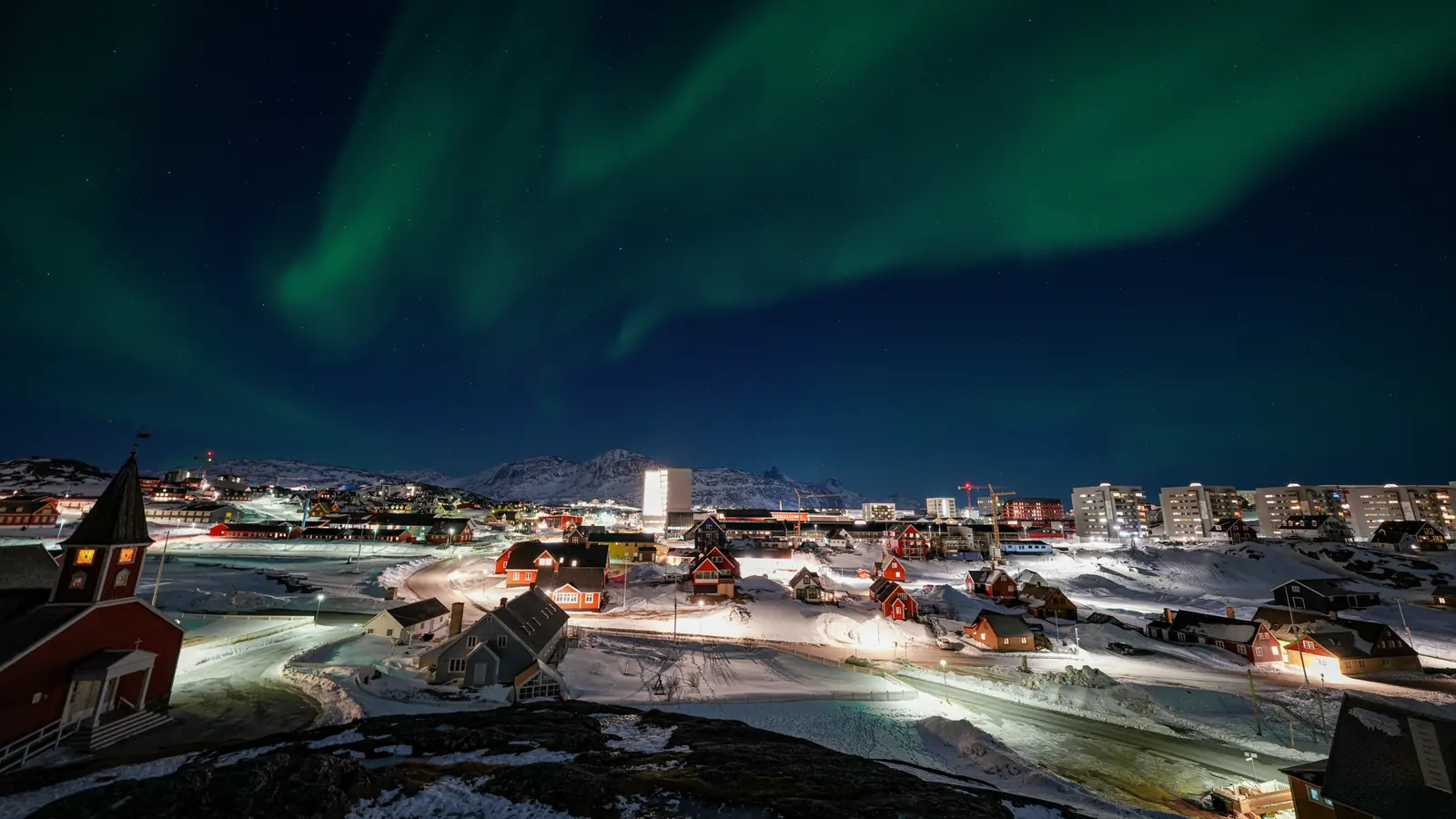 Nuuk city view