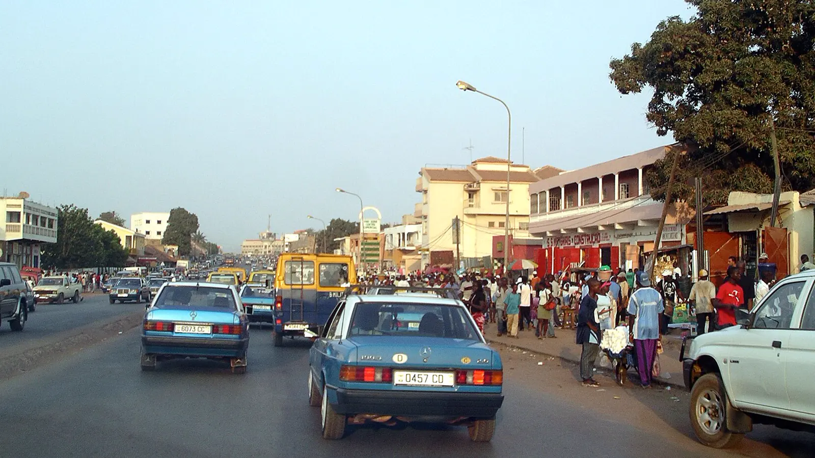 Bissau city view