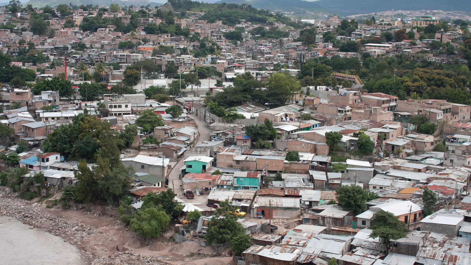 Tegucigalpa city view