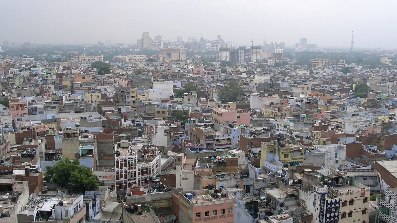 New Delhi city view
