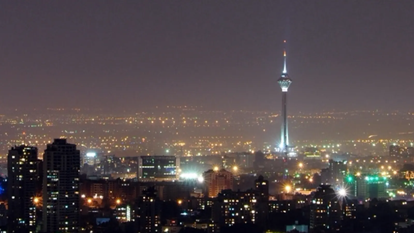 Tehran city view