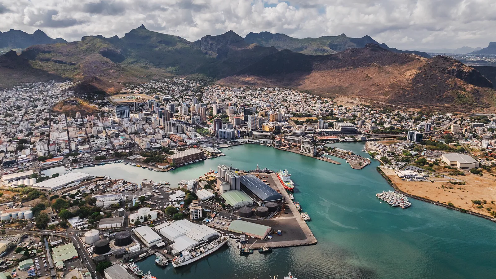 Port Louis city view