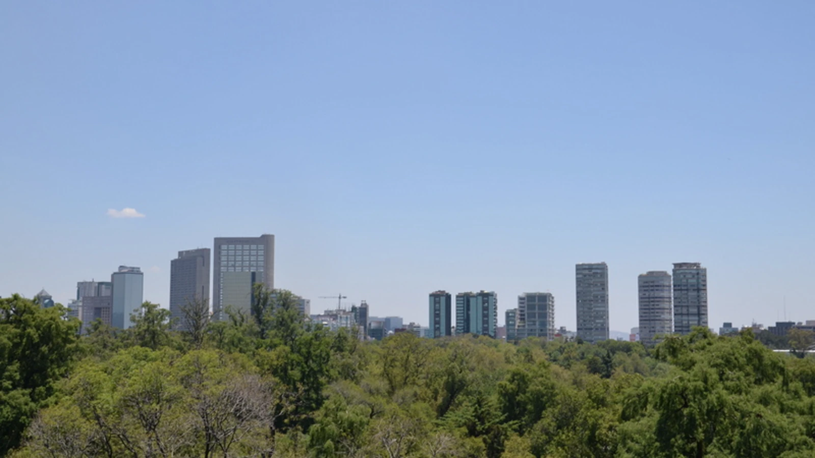 Mexico City city view