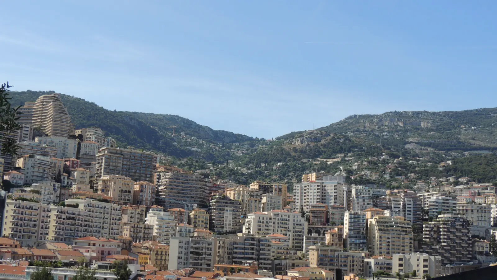 Monaco city view