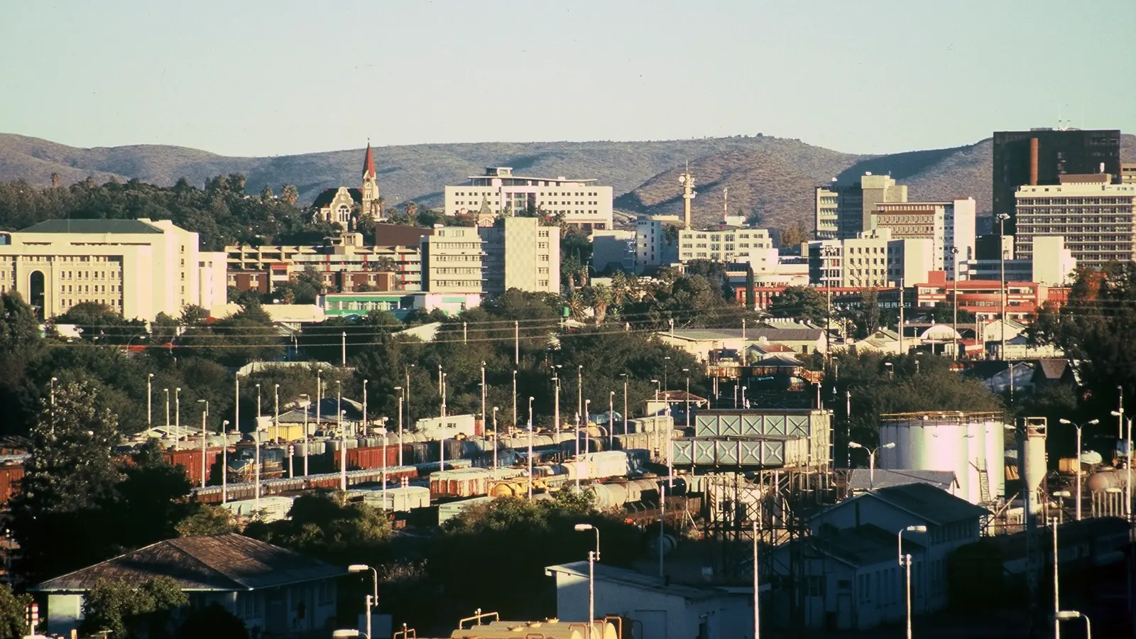 Windhoek city view