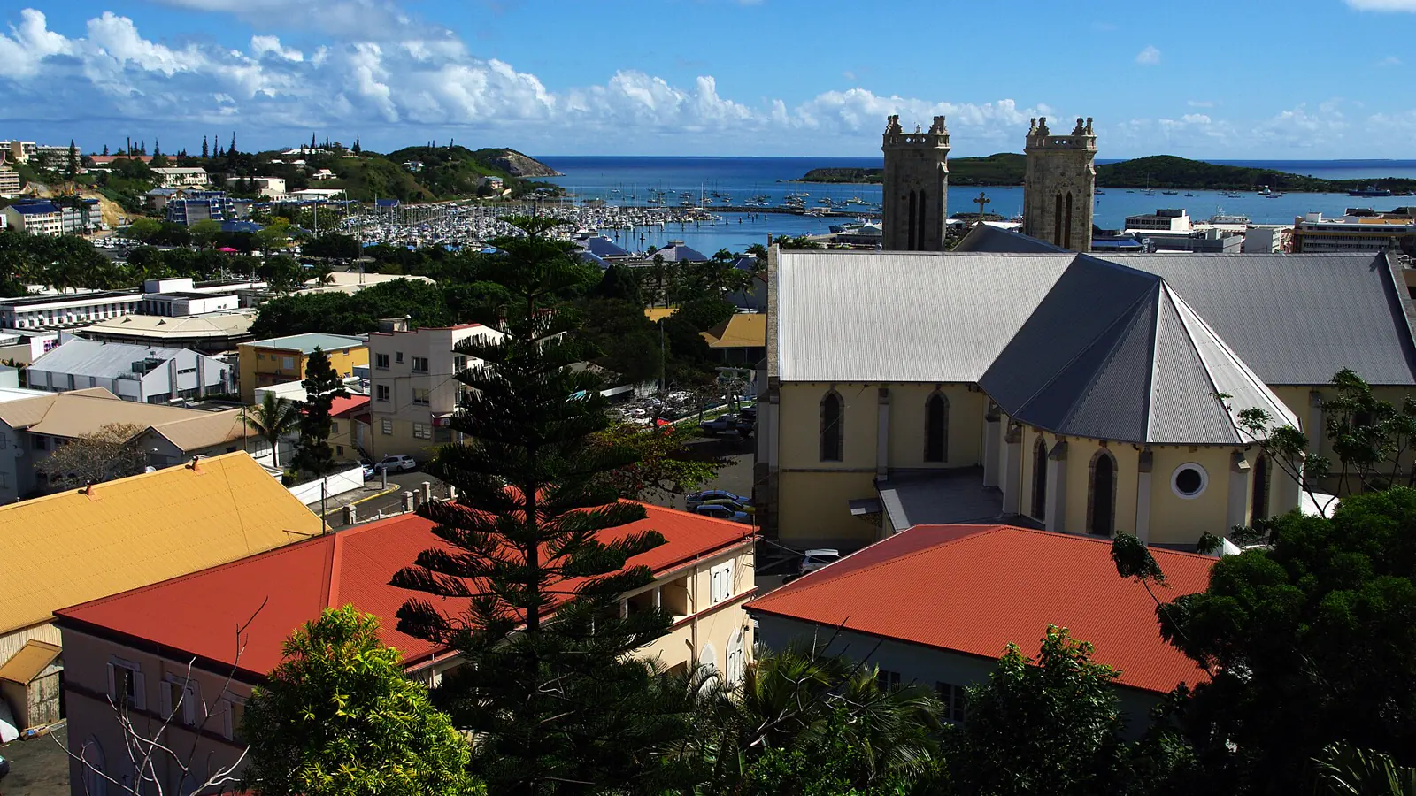 Nouméa city view