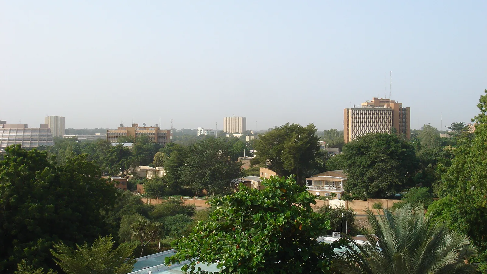 Niamey city view