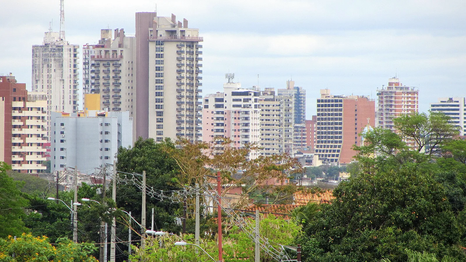 Asunción city view