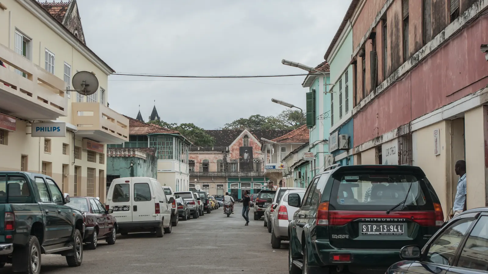 São Tomé city view