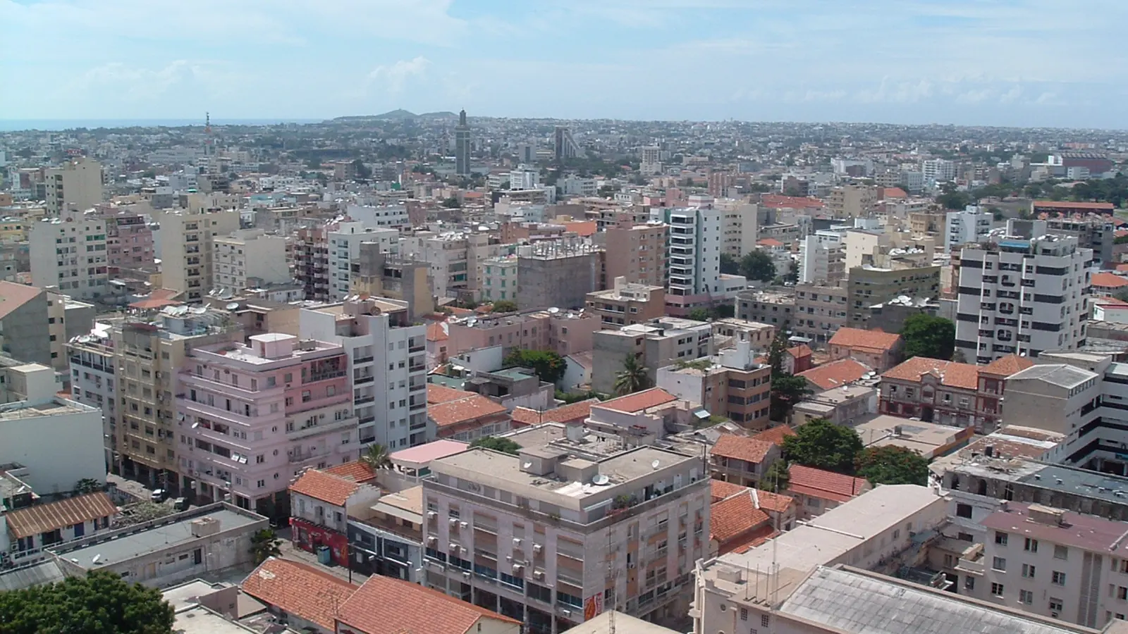 Dakar city view