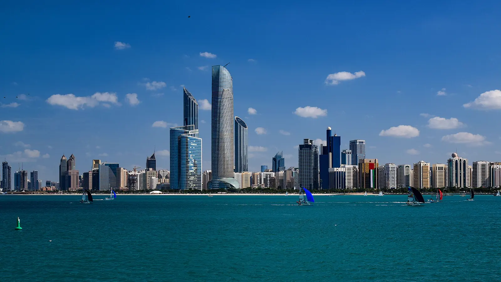 Abu Dhabi city view