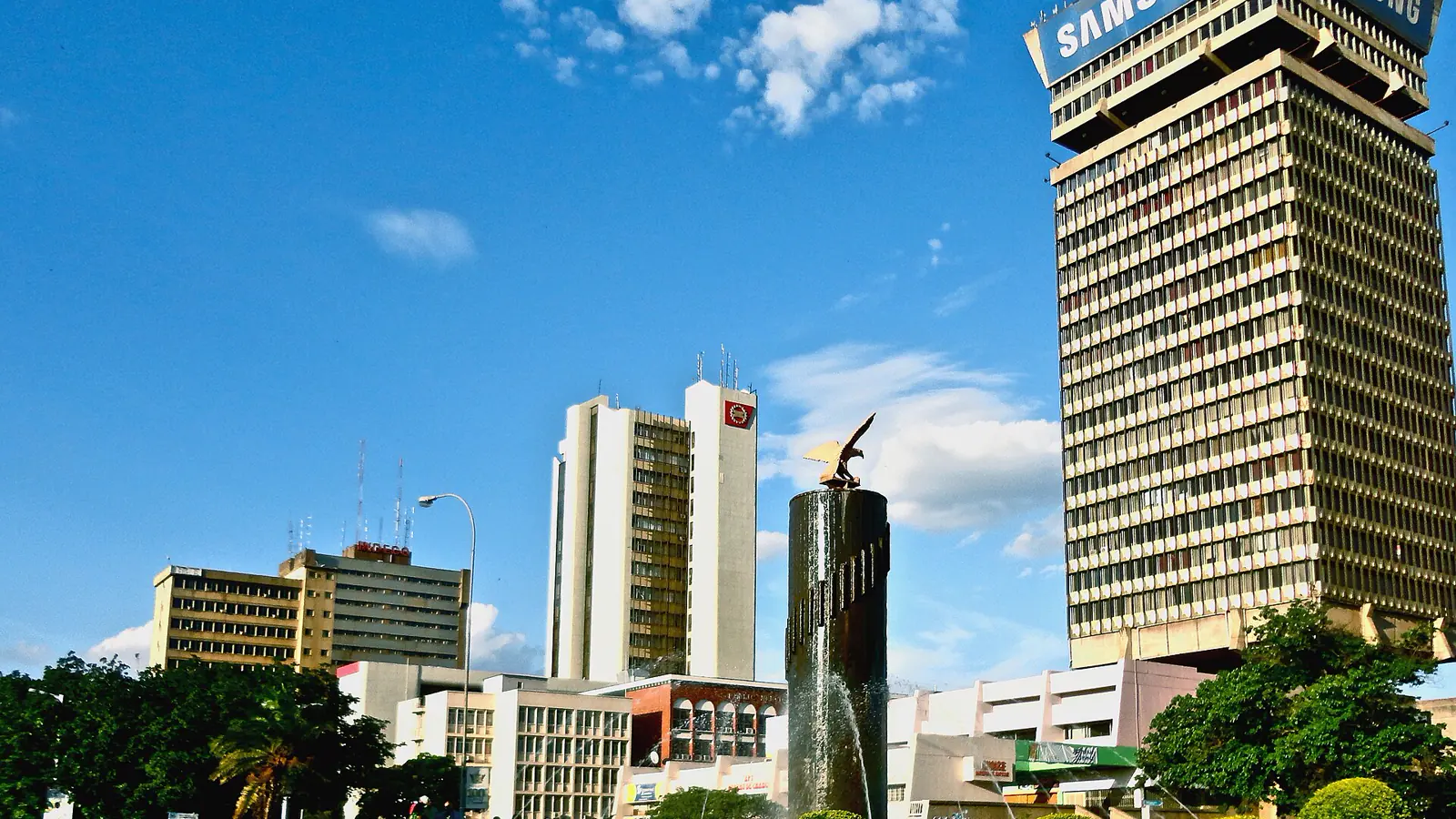 Lusaka city view
